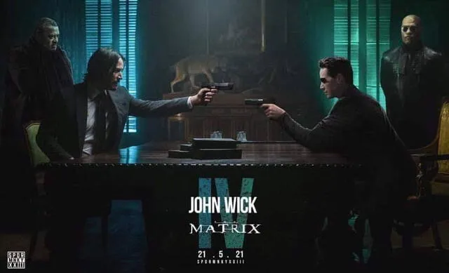 Matrix 4 y John Wick 4 se estrenarán el mismo día en 2020. Foto: Facebook