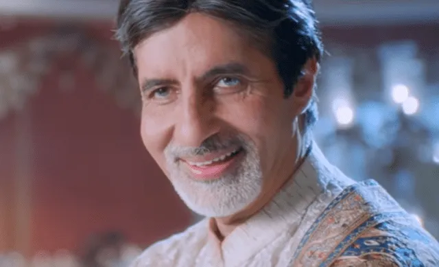 Amitabh Bachchan en "La Familia Hindú" (2001).