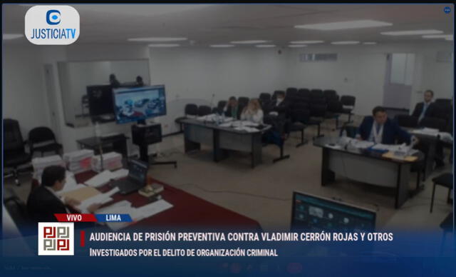 Vladimir Cerrón, audiencia de prisión preventiva