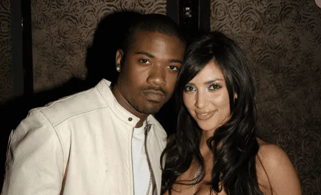 Kim Kardashian mantuvo una relación con el rapero Ray J, con quien protagonizó su video íntimo que la catapultó a la fama. Foto: Difusión