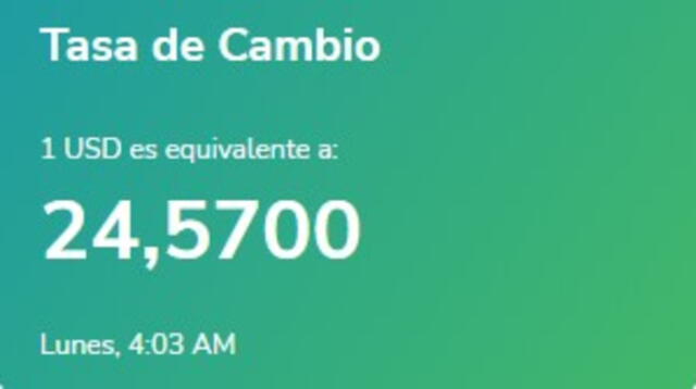 Yummy Dólar de HOY, lunes 17 de abril: precio del dólar en Venezuela. Foto: captura de yummy-dolar.wepp.app   