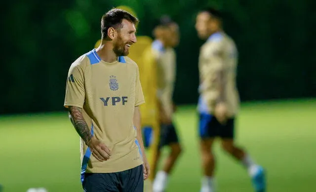 Messi quiere divertirse en Maturín. Foto: AFP 