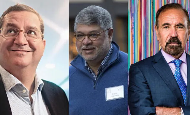  Pablo Legorreta, Abel Avellán y Jorge Perez aparecen en la lista de Forbes, siendo incluidos en el top 100. Foto: Composición LR 