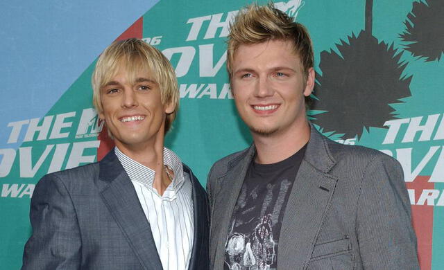 Aaron Carter es hermano del miembro del grupo Backsteet Boys, Nick Carter.