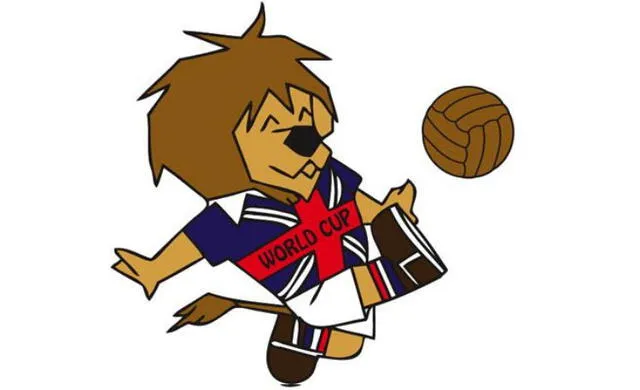 El león Willie vestía una camiseta con la bandera del Reino Unido. Foto: Pinterest