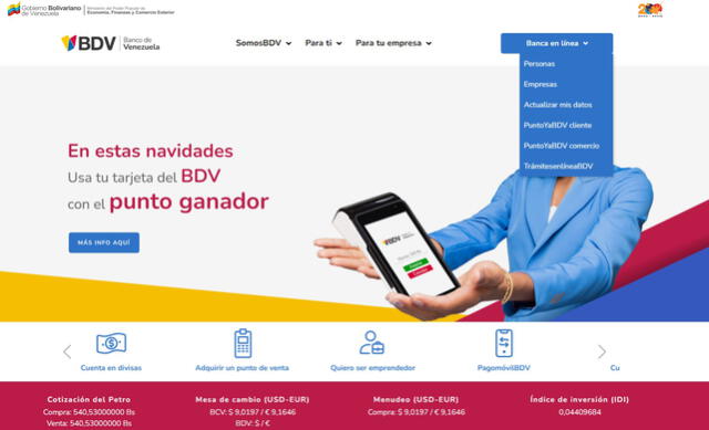 ¿Cómo puedo pagar mi factura de Corpoelec en línea con el Banco de Venezuela y otras entidades bancarias?