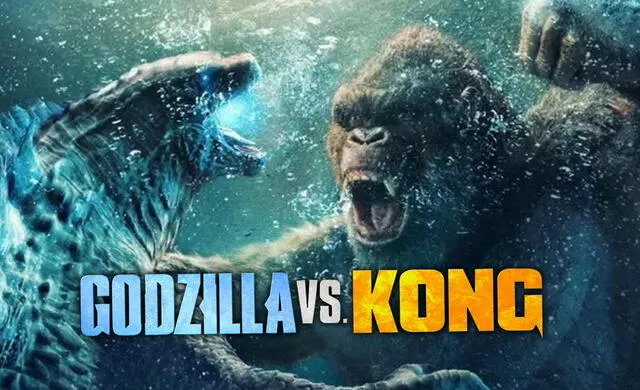 Godzilla vs Kong llega el 31 de marzo a HBO Max. Foto: composición/Warner Bros