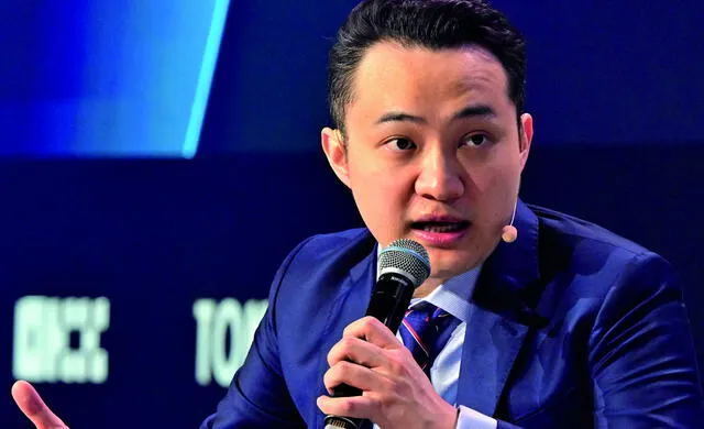  Justin Sun, was demanded by Biden's administration, allegedly inflating the value of a cryptocurrency. Photo: AFP News.    