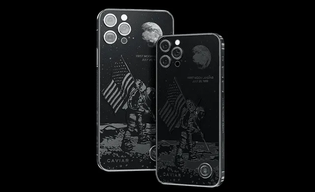 Diseño del modelo iPhone 12 Pro: Armstrong. Foto: Caviar