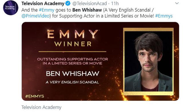 Emmt 2019: Ben Whishaw