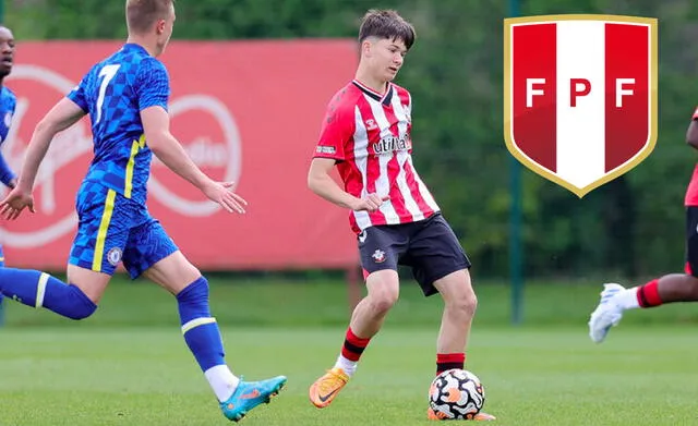  Ryan Chávez-Muñoz juega en el Southampton FC. Foto: Southampton FC   