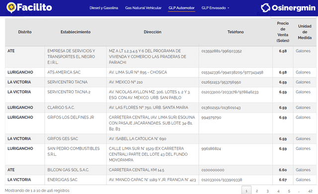  El portal de Facilito a través del ordenador. Foto: Facilito   