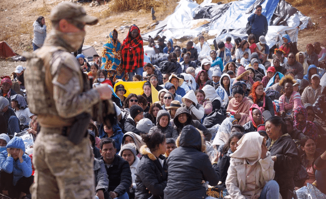 En las fronteras de Estados Unidos se reportan a diario detenciones de migrantes. Foto: AFP   