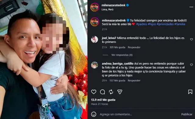 Usuarios señalan el fin de la disputa entre la expareja, tras una publicación de la cantante con emotivo mensaje. / Composición LR. / Instagram Usuarios señalan el fin de la disputa entre la expareja, tras una publicación de la cantante con emotivo mensaje. / Composición LR. / Instagram