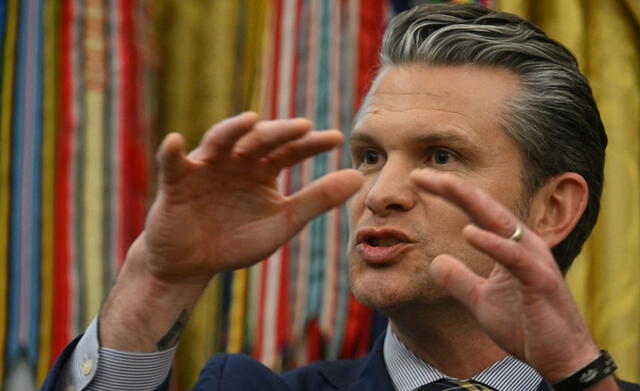  Pete Hegseth, Secretary of Defense, accepted the Boeing 747 from Qatar after negotiations with them since early this May. Photo: AFP News    
