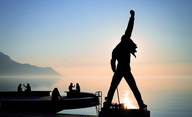 Freddie Mercury statue on Switzerland reveals the big impact of the singer around the world. Photo: AFP News Freddie Mercury statue on Switzerland reveals the big impact of the singer around the world. Photo: AFP News