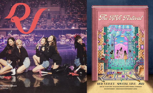 El primer concierto de Red Velvet fue "Red Room". Foto composición: SM Entertainment