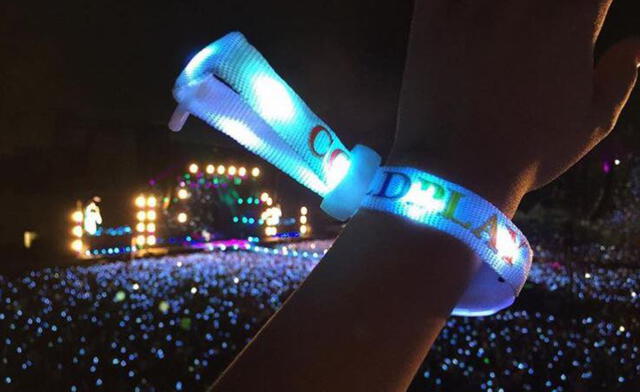 Coldplay Xylobands