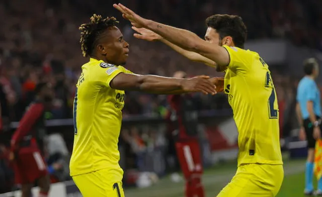Villarreal resistió en Alemania y clasifica a las semifinales de la Champions League. Foto: EFE