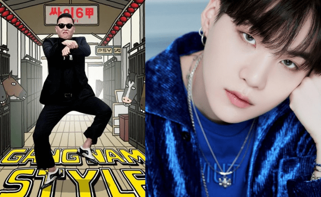 PSY Suga BTS Gangman Style That that álbum estreno