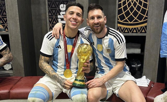 Lionel Messi y Enzo Fernández anotaron en la victoria de Argentina ante México por el Mundial Qatar 2022. Foto: FIFA