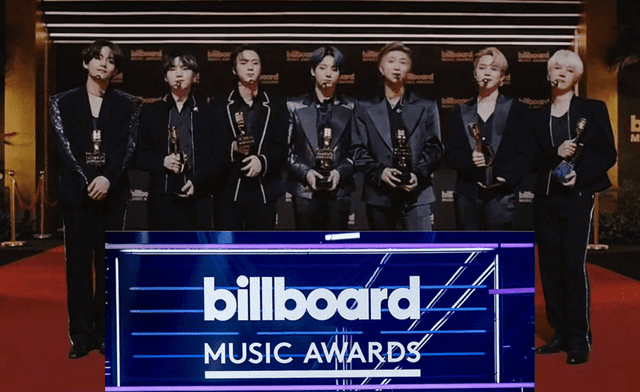 BTS Billboard 2022 no van