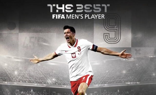 Robert Lewandowski igualó la marca de Cristiano en los premios The Best. Foto: FIFA