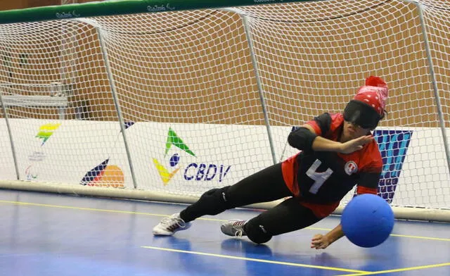 La selección peruana femenina de goalball integró el grupo C del torneo. Foto: Twitter Confederación Brasileña de Deportes para Personas con Discapacidad Visual