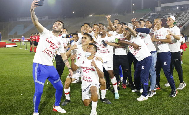 Ceballos y Ojeda anotaron los tantos del triunfo para Atlético Grau y lo devolvieron a primera división. Foto: twitter Liga Profesional