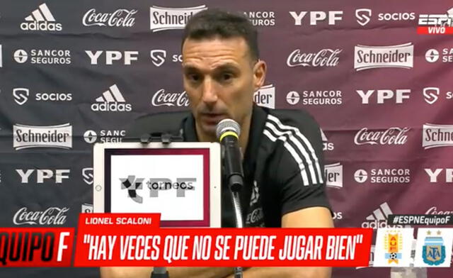 Lionel Scaloni asumió la selección argentina luego del Mundial Rusia 2018. Foto: captura ESPN