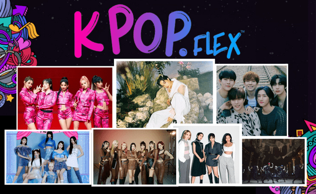 KPOP Flex line up horario EXO Kai (G)I-DLE Mamamoo