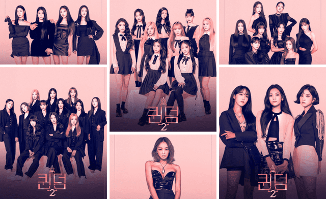 Queendom 2 presentará a los grupos de K-pop más populares del momento. Foto composición: Mnet
