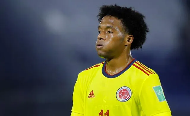 Juan Guillermo Cuadrado jugó dos mundiales con la selección colombiana. Foto: EFE