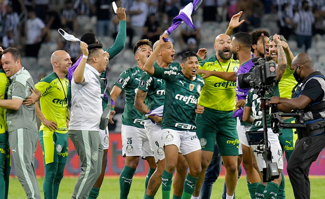 Palmeiras igualó 1-1 ante Atlético Mineiro y disputará su segunda final consecutiva de Copa Libertadores. Foto: twitter FOX Deportes