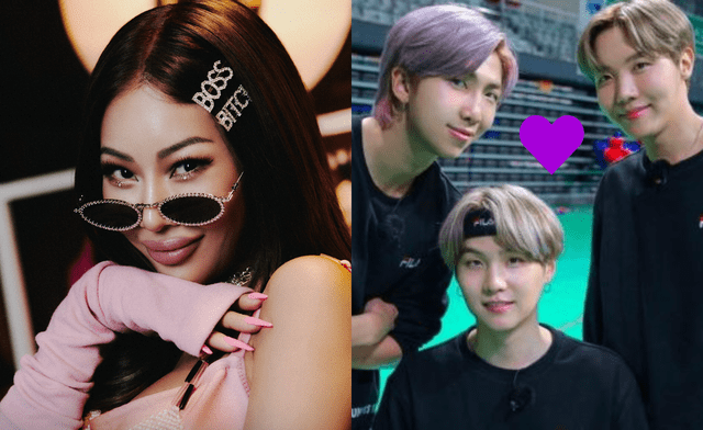 Jessi, BTS, J-Hope. Jungkook