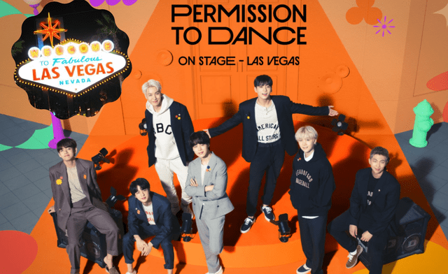 BTS dará cuatro fechas de "Permission to dance on stage" en Las Vegas. Foto composición: BIGHIT MUSIC y Pixabay.