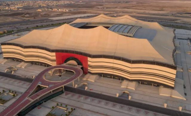 Estadio de la inauguración de Qatar 2022. Foto: FIFA