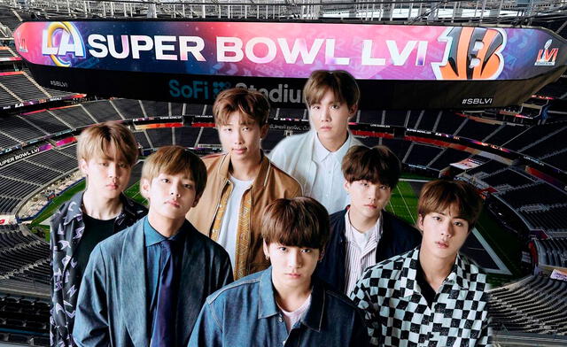 BTS estará presente en la edición 50 del Super Bowl 2022. Foto: composición LR/Hybe/agencia