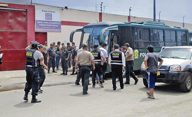 Trujillo: 31 infractores de exFloresta fueron trasladados a Lima