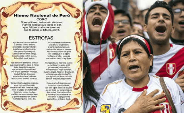 Himno nacional, Perú, fiestas patrias, qué estrofa se canta, letra