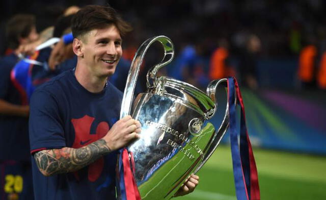 Lionel Messi obtuvo su última Champions League en el 2015. Foto: AFP