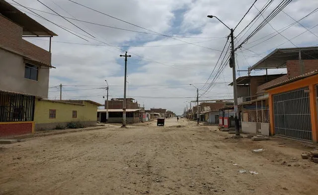 Así luce las calles del distrito de Castilla, tras paralización de obra. Foto: Almendra Ruesta.