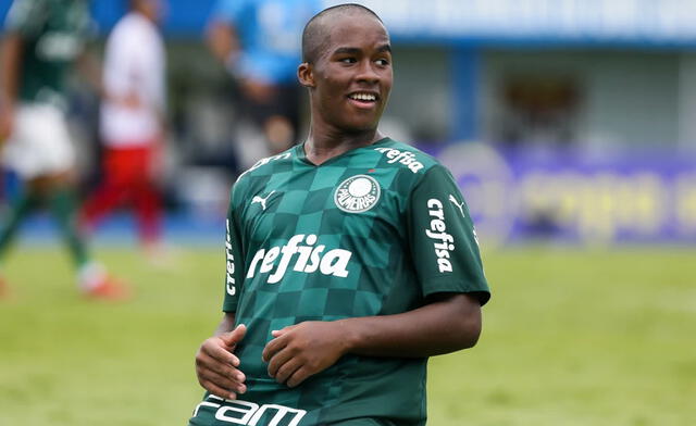 Endrick llegó al Palmeiras a los 10 años. Foto: Palmeiras