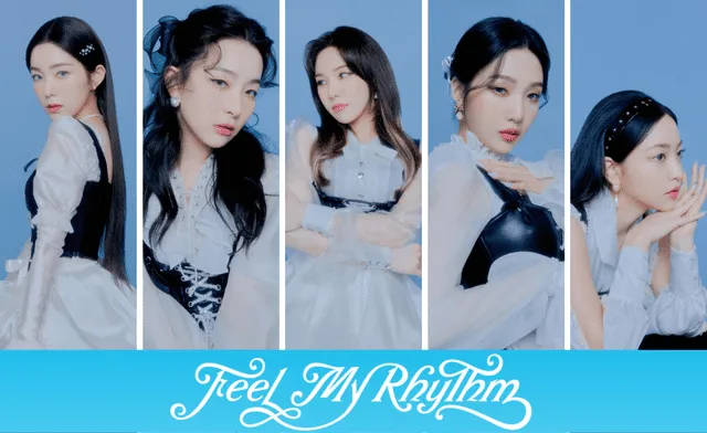 Red Velvet se prepara para "Feel my rhythm". Foto composición: SM Entertainment