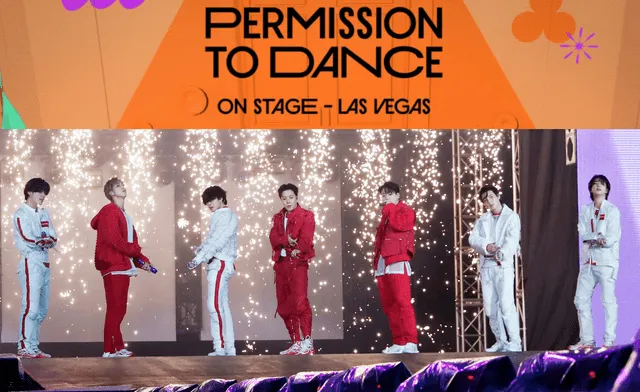 BTS estará en Las Vegas para el 'Permission to dance on stage' junto a ARMY. Foto composición: BIGHIT Music.
