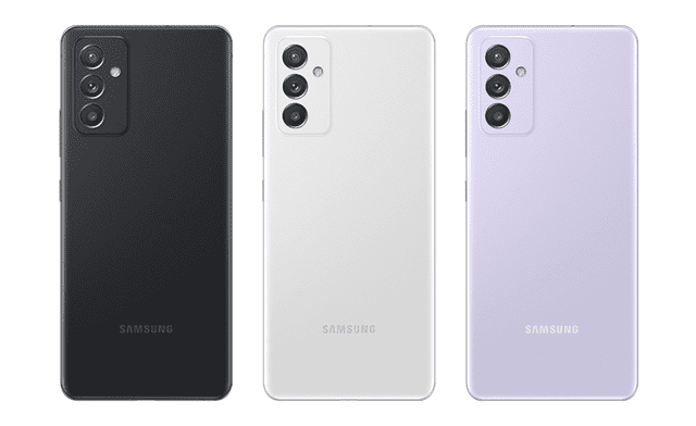 Colores disponibles del nuevo Galaxy Quantum 2. Foto: Samsung