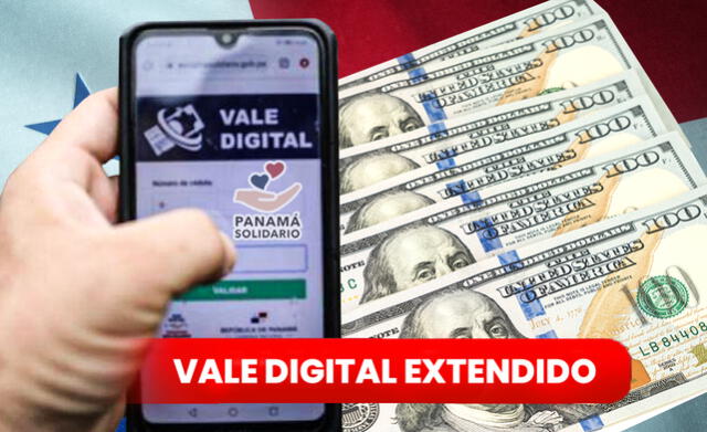  El presidente 'Nito' Cortizo extendió el pago del Vale Digital hasta julio de 2023. Foto: composición LR/El Siglo/Freepik   