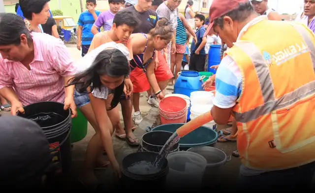  11 millones de peruanos no cuentan con agua potable ni alcantarillado.Foto: Andina   