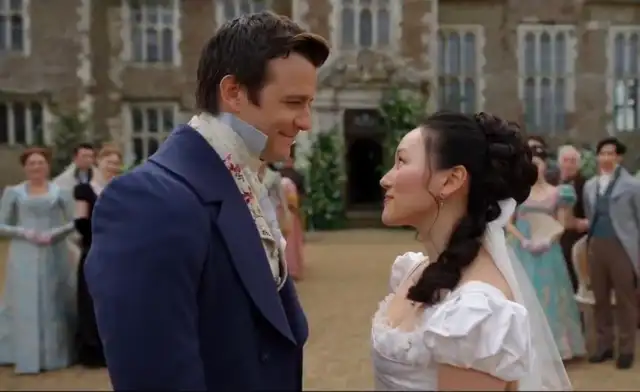 Benedict y Sophie. Foto: Netflix   