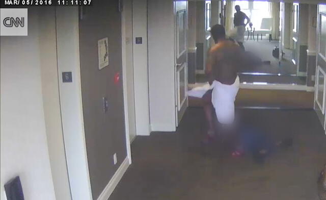 On the security tape, the producer hit Cassie Ventura in a hotel halfway, and it is the main evidence against Combs. Photo: CNN On the security tape, the producer hit Cassie Ventura in a hotel halfway, and it is the main evidence against Combs. Photo: CNN